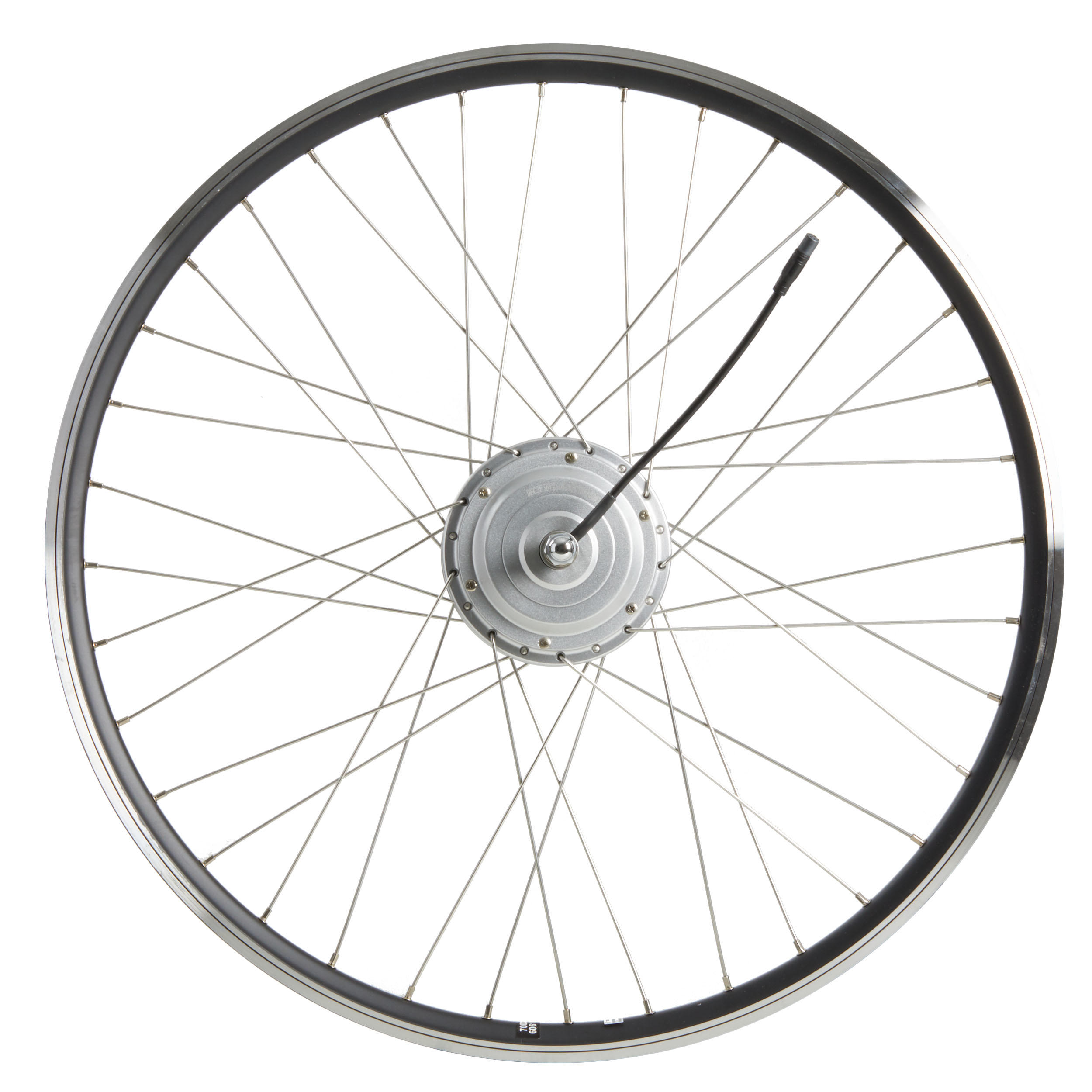 Ruota anteriore bici elettrica città B900/Elops 900 36 volt nera ELOPS |  DECATHLON
