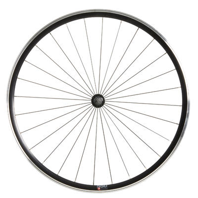 Laufrad Vorderrad Fixie 28 Zoll Hohlkammerfelge Elops 500 radiale Einspeichung