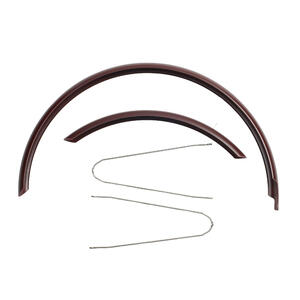 Guardabarros bicicleta 28 pulgadas burgundy