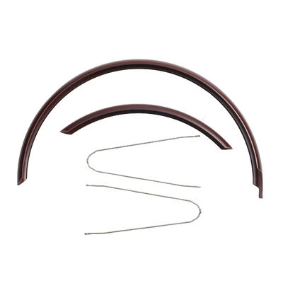 Parafango bici 28" bordeaux