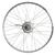 Roue velo assistance electrique 28 arrière double parois 24 volt argent