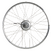Roue velo assistance electrique 28 arrière double parois 24 volt argent