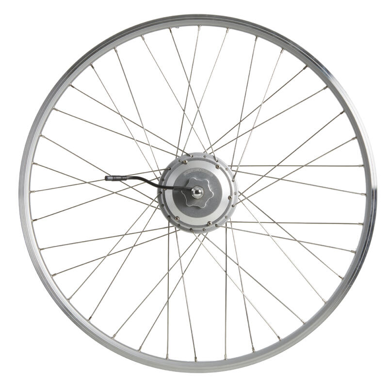 ELOPS Achterwiel voor elektrische fiets 28 inch 24v zilver | Decathlon