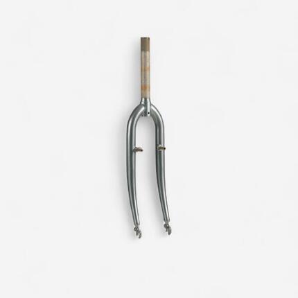 fourche ville 26 rigide 1"1/8 vis gris, Bebike 5, Elops 500