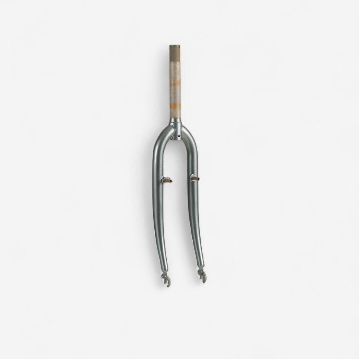 fourche ville 26 rigide 1"1/8 vis gris, Bebike 5, Elops 500