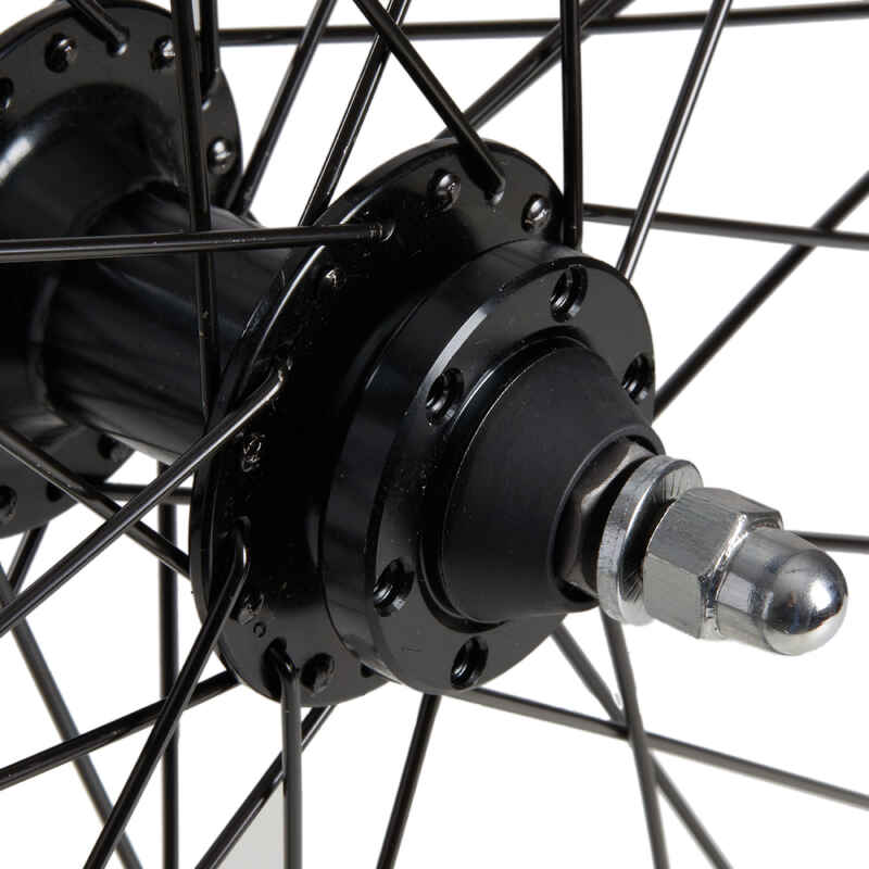 Wheel 28" Rear Double Wall Rim Cassette Disc - Black