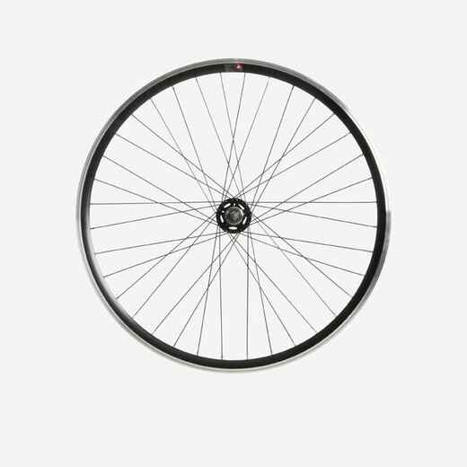 
      "Elops 500" fixie tipa velosipēdu aizmugurējais 28" ritenis, viena ātruma, dubultsienu aploks 
  