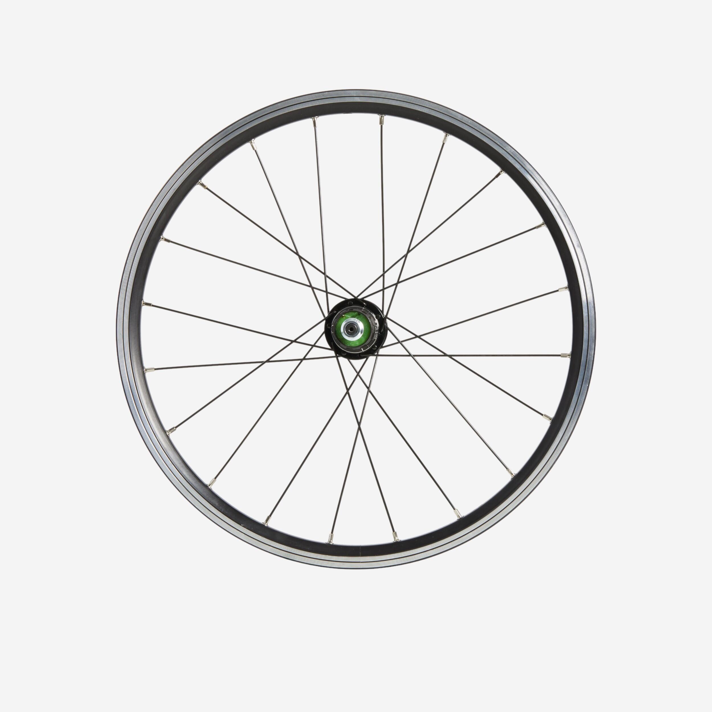 Ruota posteriore 20 pollici bici città doppia parete cassetta disco nera  TILT900 OXYLANE | DECATHLON