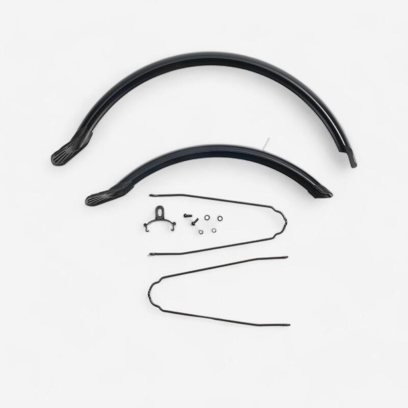 Mudguards 20" Folding Bike Tilt 100, Tilt 120E Hoptown 320E Black