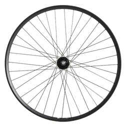 Wheel 28" Rear Double Wall Rim Cassette Disc - Black