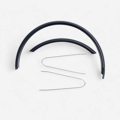 Garde boue vélo 28 pouces  fake bleu