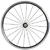 Roue velo pliant 20 pouces avant double parois noir Tilt 900
