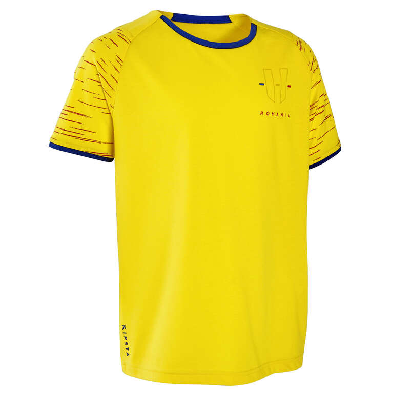 Landslag Lagsport - T-shirt FF100 vuxen Rumänien KIPSTA - Fotboll