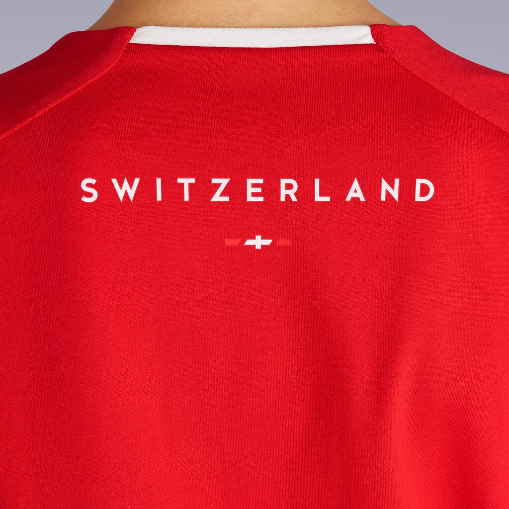 Kids' Football T-Shirt FF100 - Switzerland