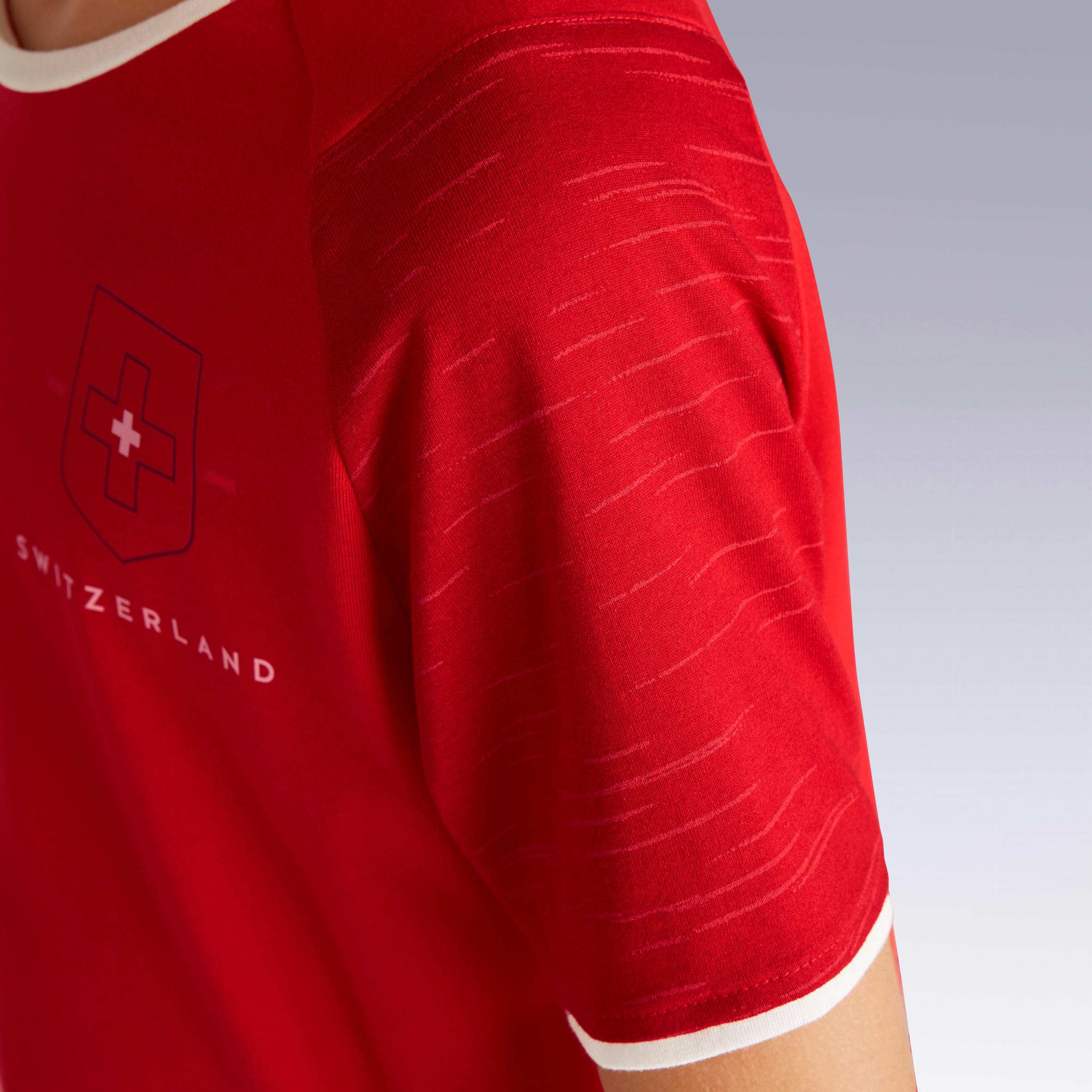 Kids' Football T-Shirt FF100 - Switzerland 8/9