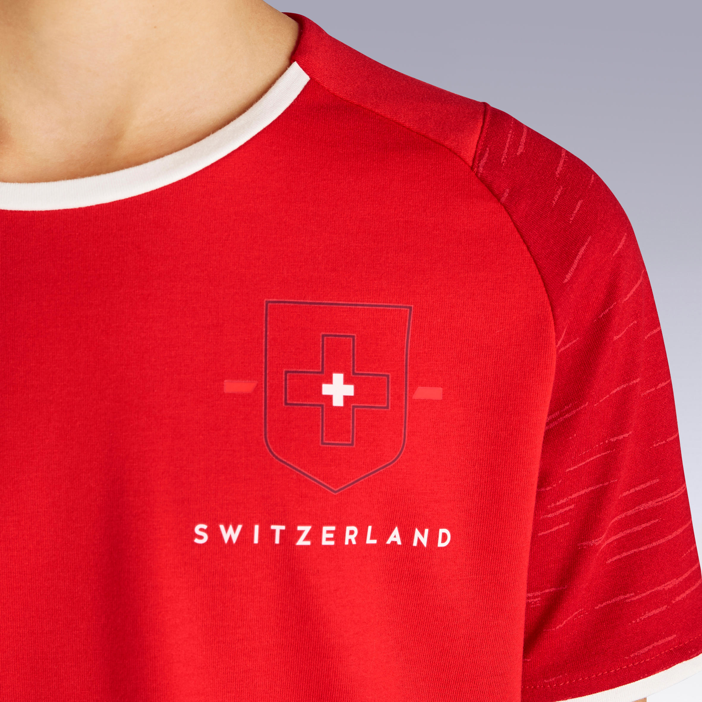 Kids' Football T-Shirt FF100 - Switzerland 6/9