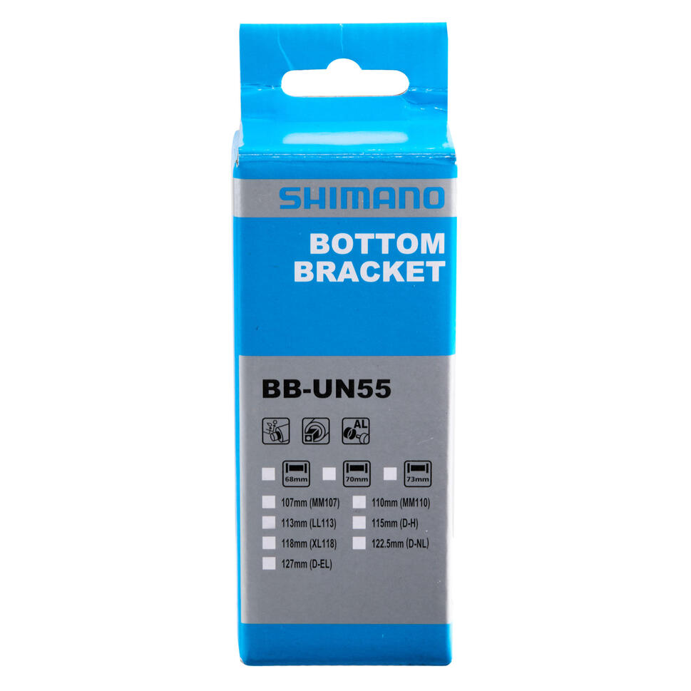Suport rowerowy na kwadrat Shimano 115 mm BBUN55