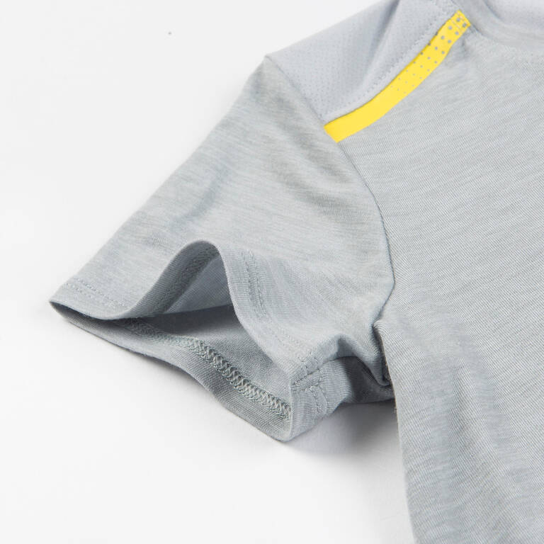 Kids' Baby Gym Lightweight Breathable T-Shirt - Grey