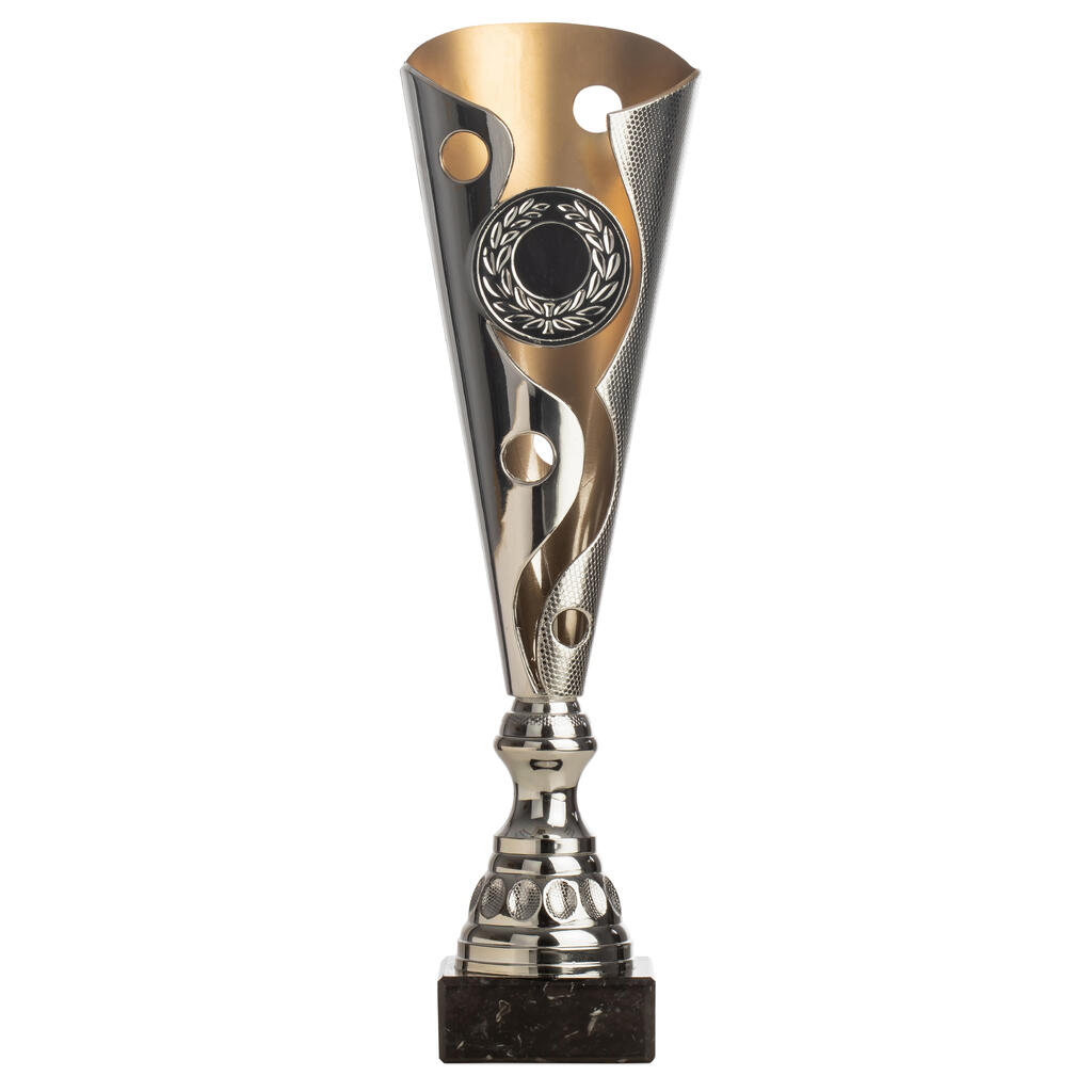 Pokal C515 silber/gold 35 cm