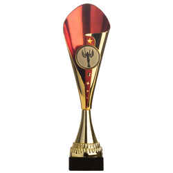 Trophy 37cm C530 - Gold/Red