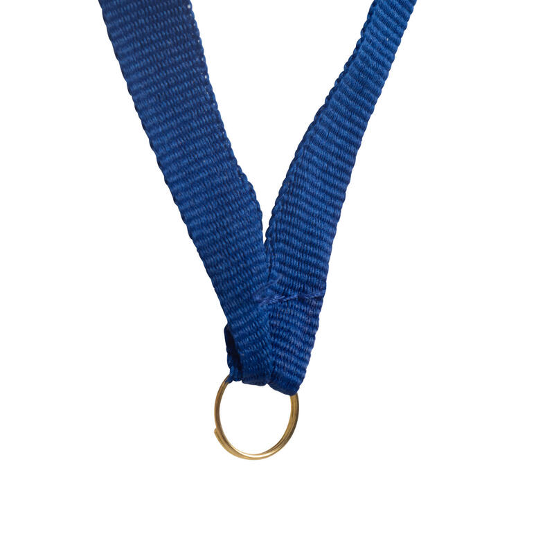 Medaillenband 10 mm blau