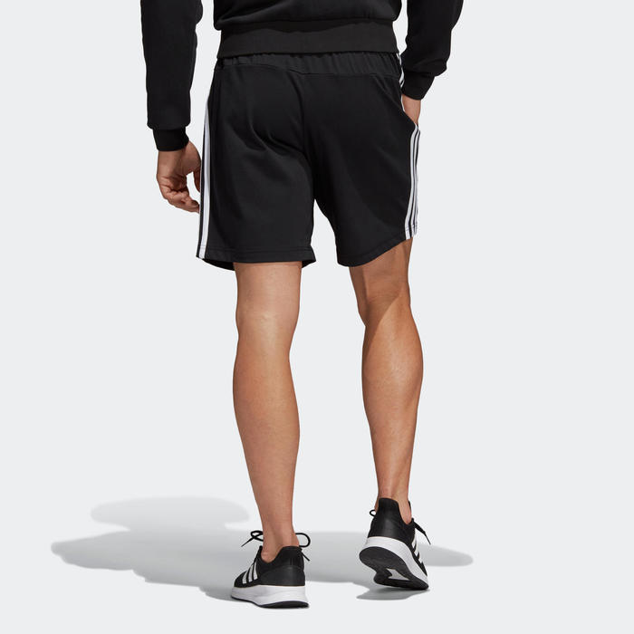 Short de sport homme Adidas court en coton noir Adidas ...