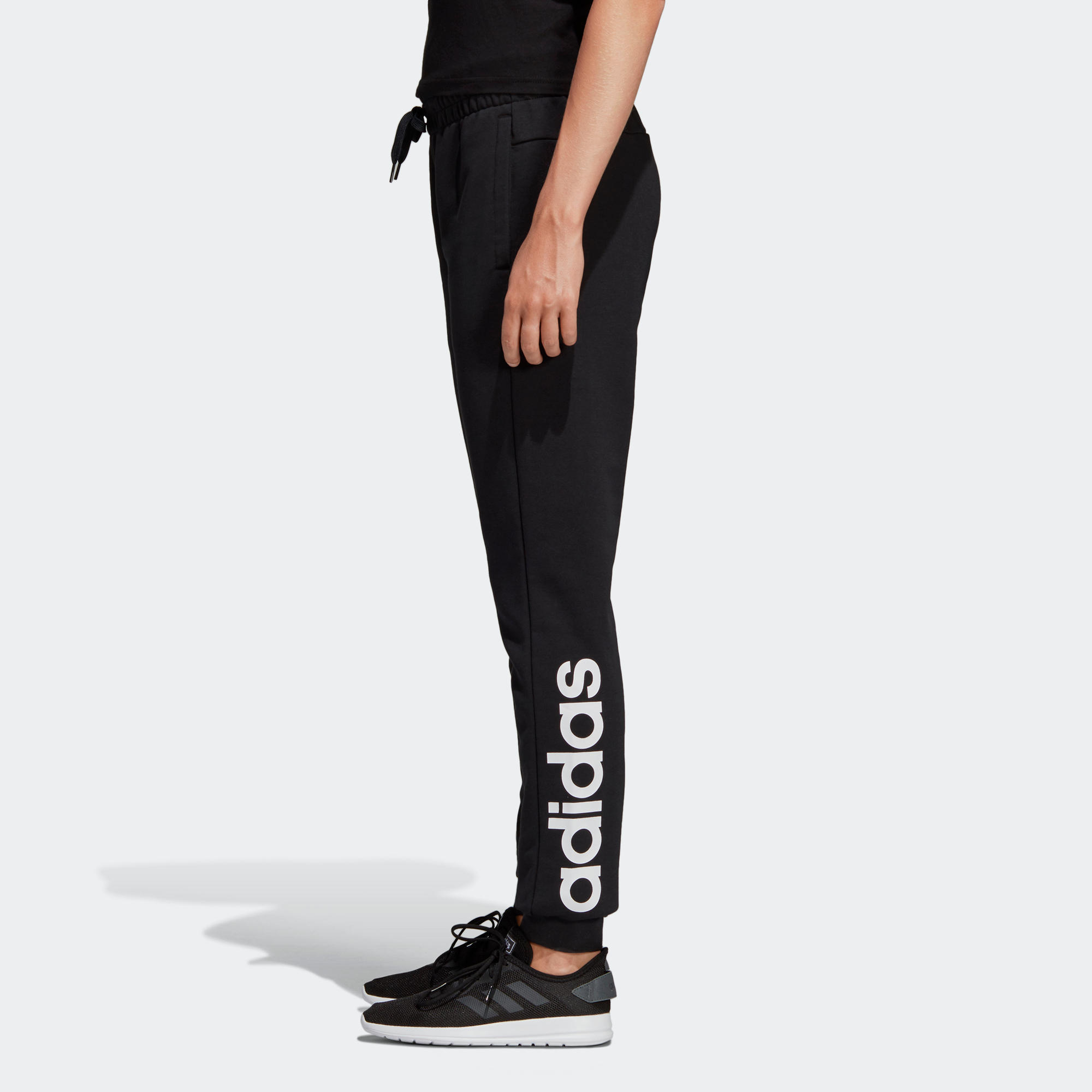 Pantalon de survêtement Adidas Linear 500 femme noir Adidas 