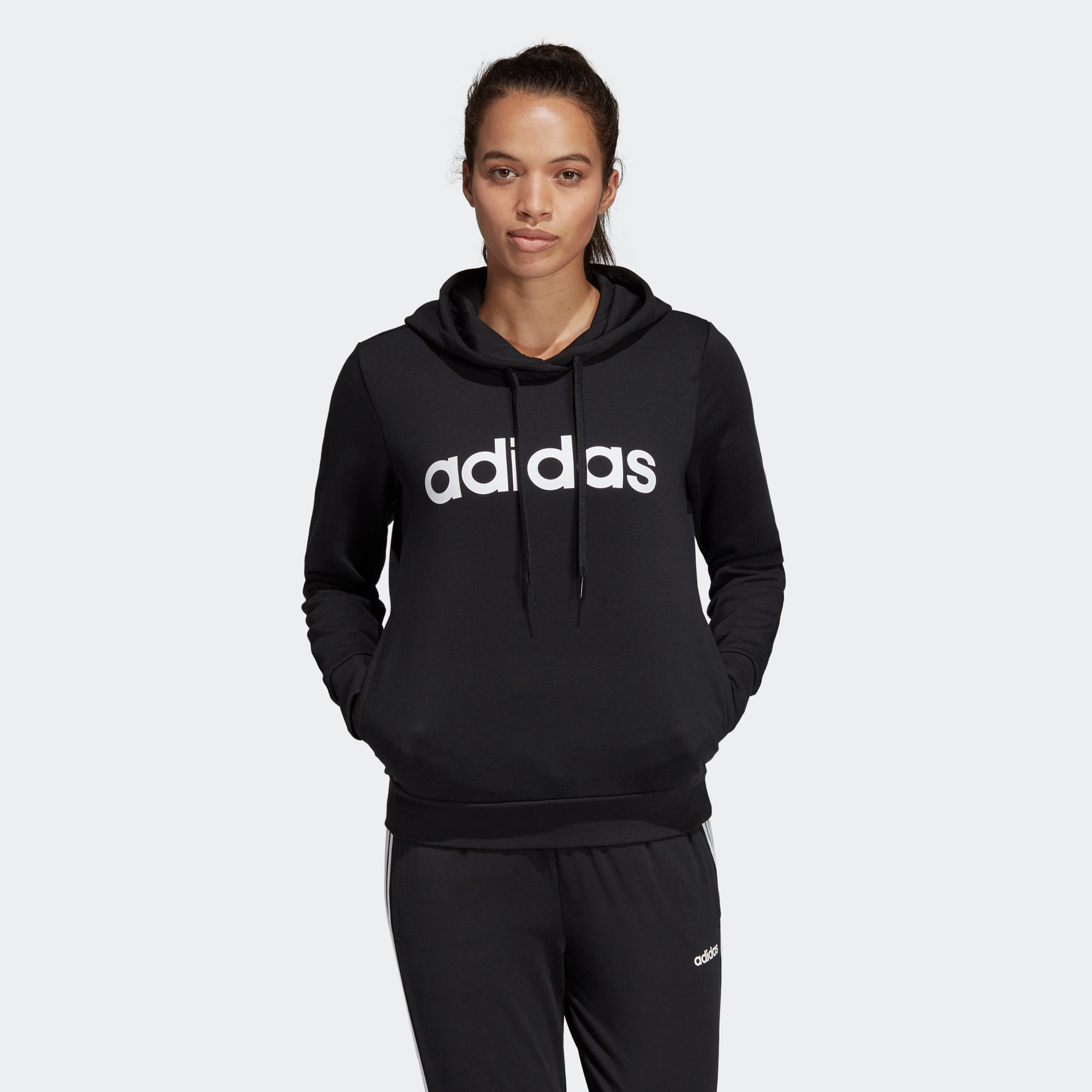 Women S Hoodie Black Adidas Decathlon