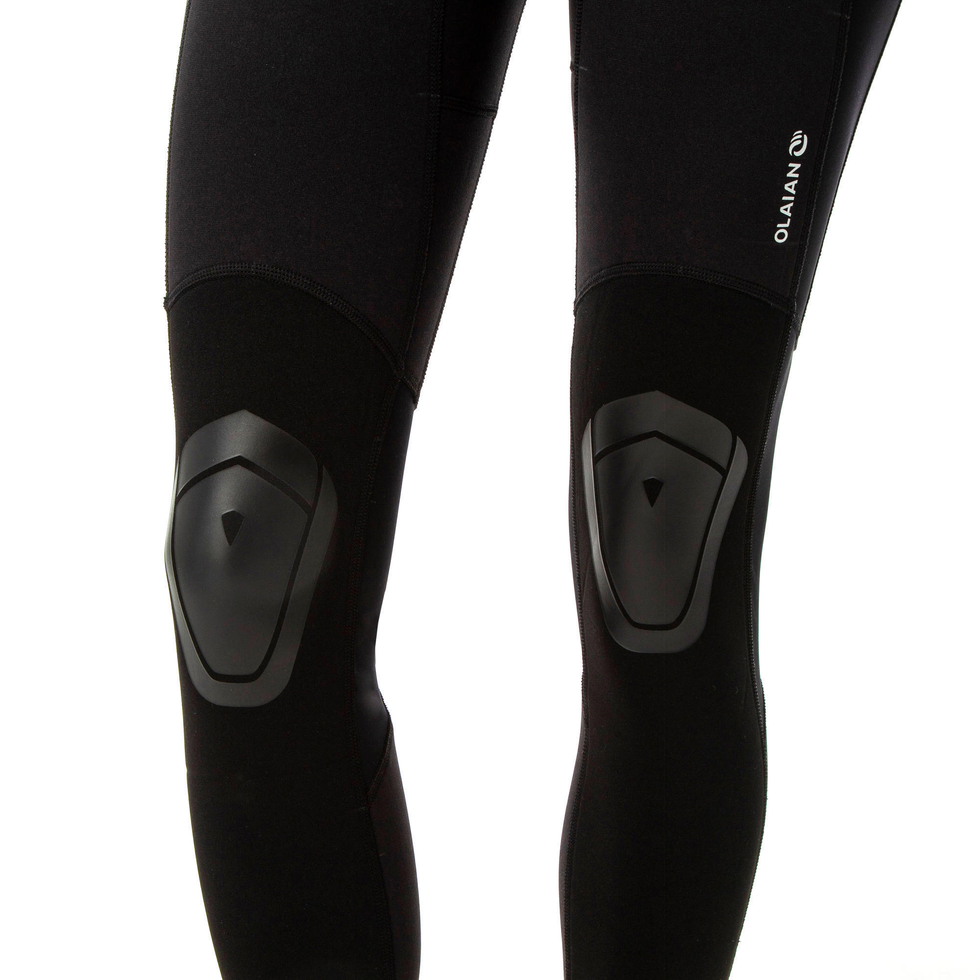 WOMEN'S BLACK SURF 900 UV-RESISTANT LEGGING with NEOPRENE cut-outs