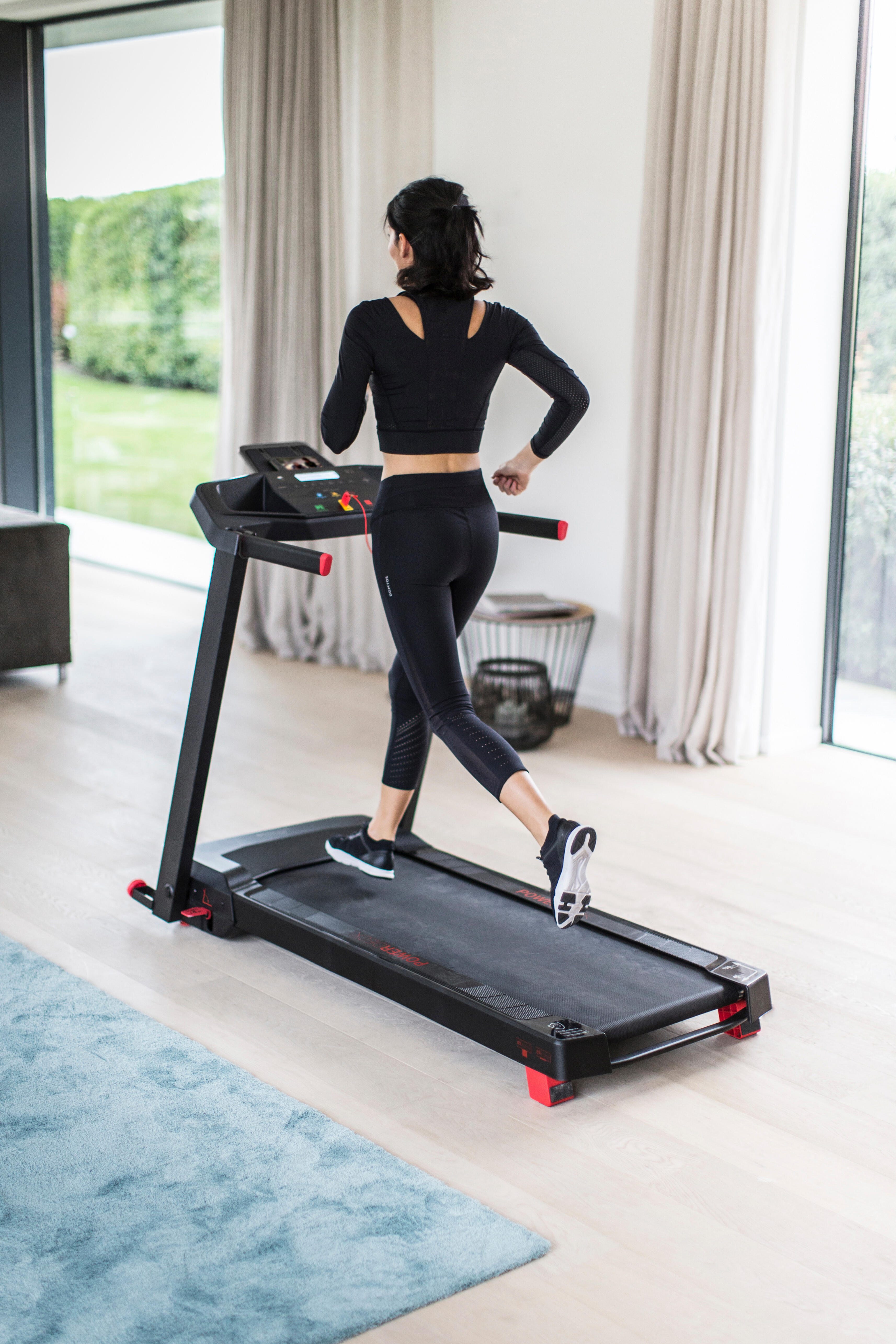running treadmill