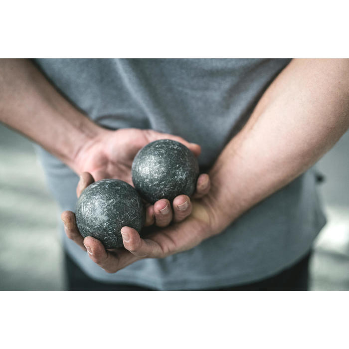 3 BOULES DE PÉTANQUE COMPÉTITION TRÈS TENDRES OMÉGA KOODZA Decathlon