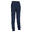 Boys' Wide Light Breathable Cotton Gym Bottoms 500 - Navy Blue