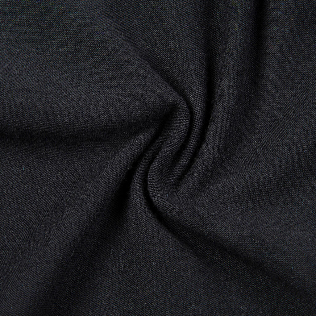 Pantalon de jogging enfant coton large - 500 noir