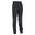 Boys' Wide Light Breathable Cotton Gym Bottoms 500 - Black