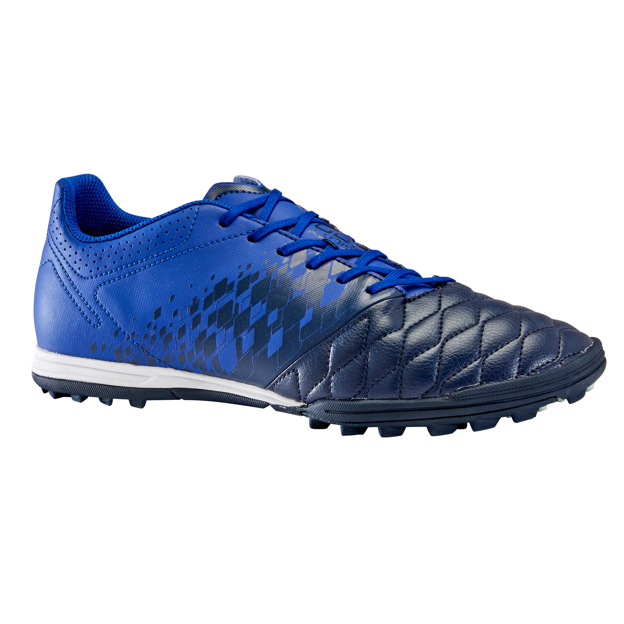 Chaussure de football adulte terrain dur Agility 500 HG bleu foncé Kipsta by Decathlon