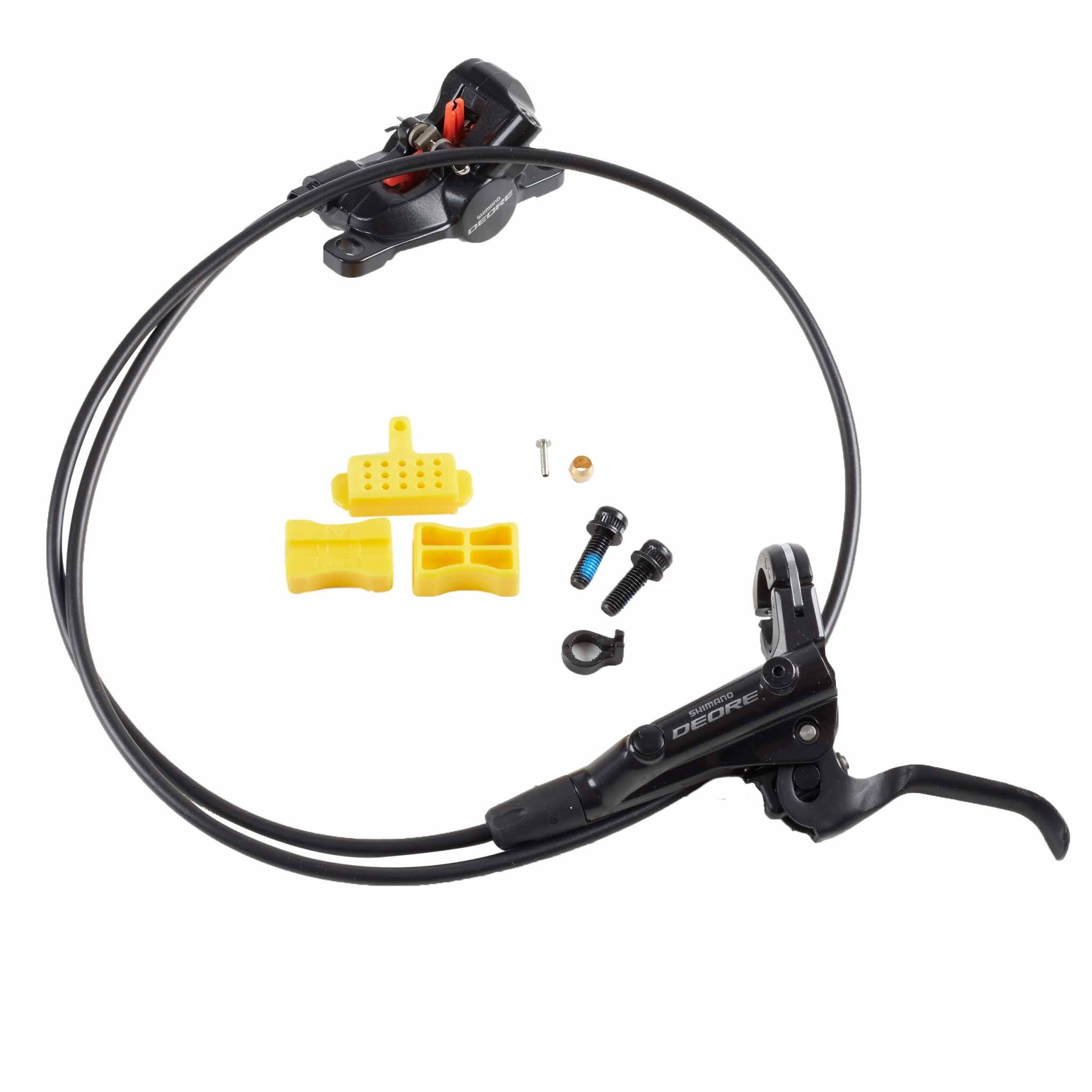 Hydraulic Brake Set Rear 1700 mm Shimano Deore M6000 Decathlon