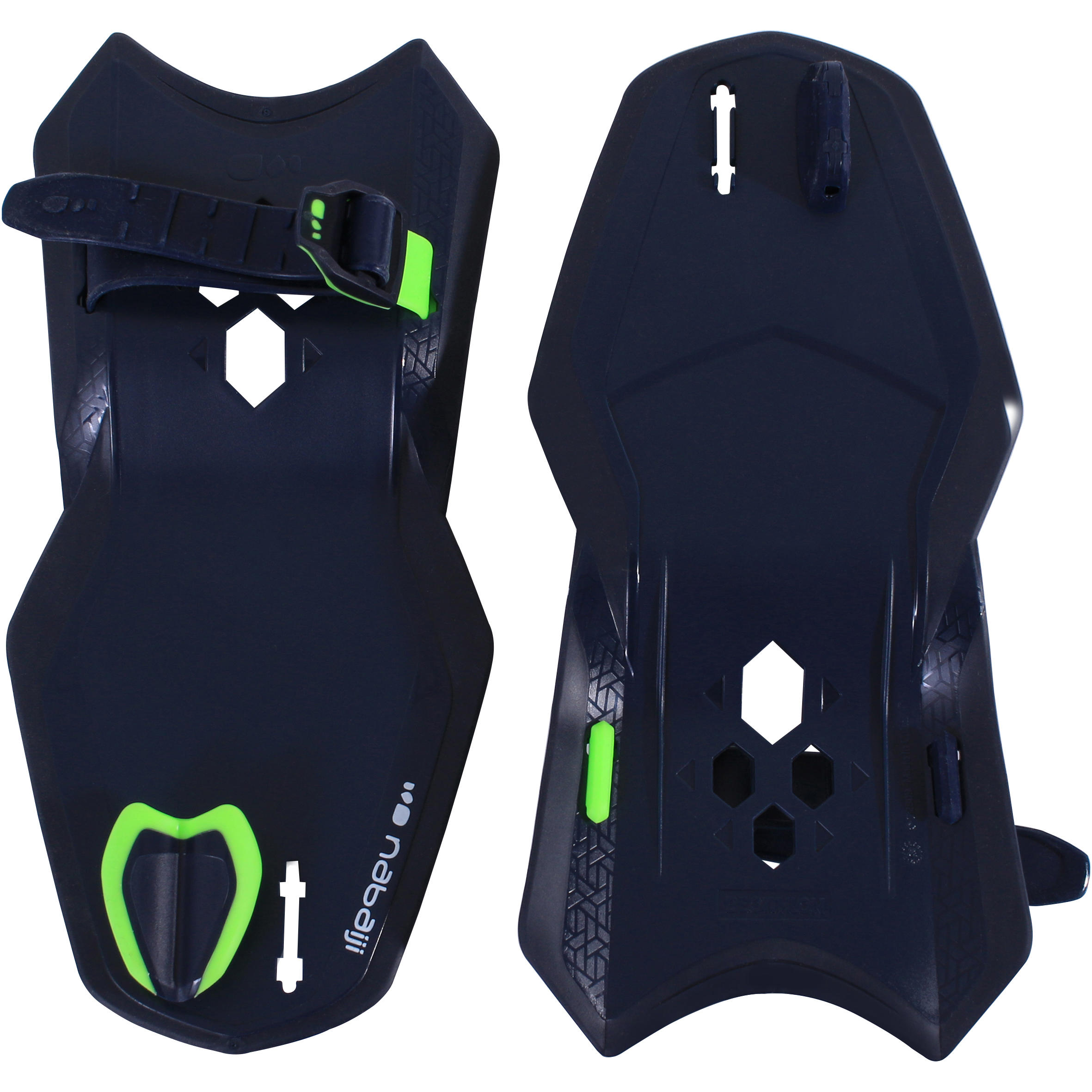 

Easystroke Swimming Hand Paddles - Blue/Green -  By NABAIJI | Decathlon