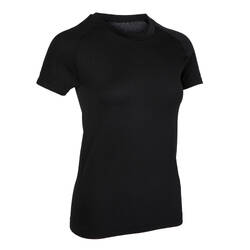 Women's Slim Yoga T-Shirt - Black