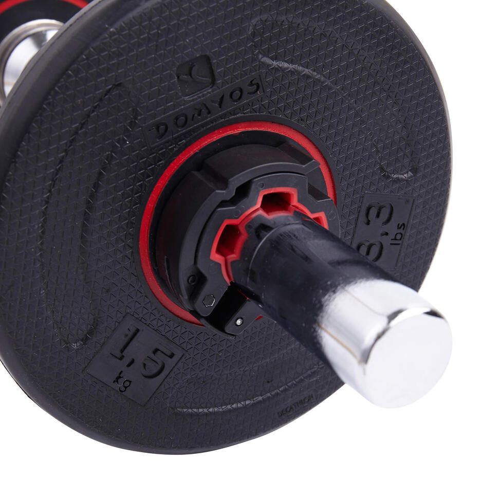 20KG RUBBER DUMBBELL KIT Decathlon