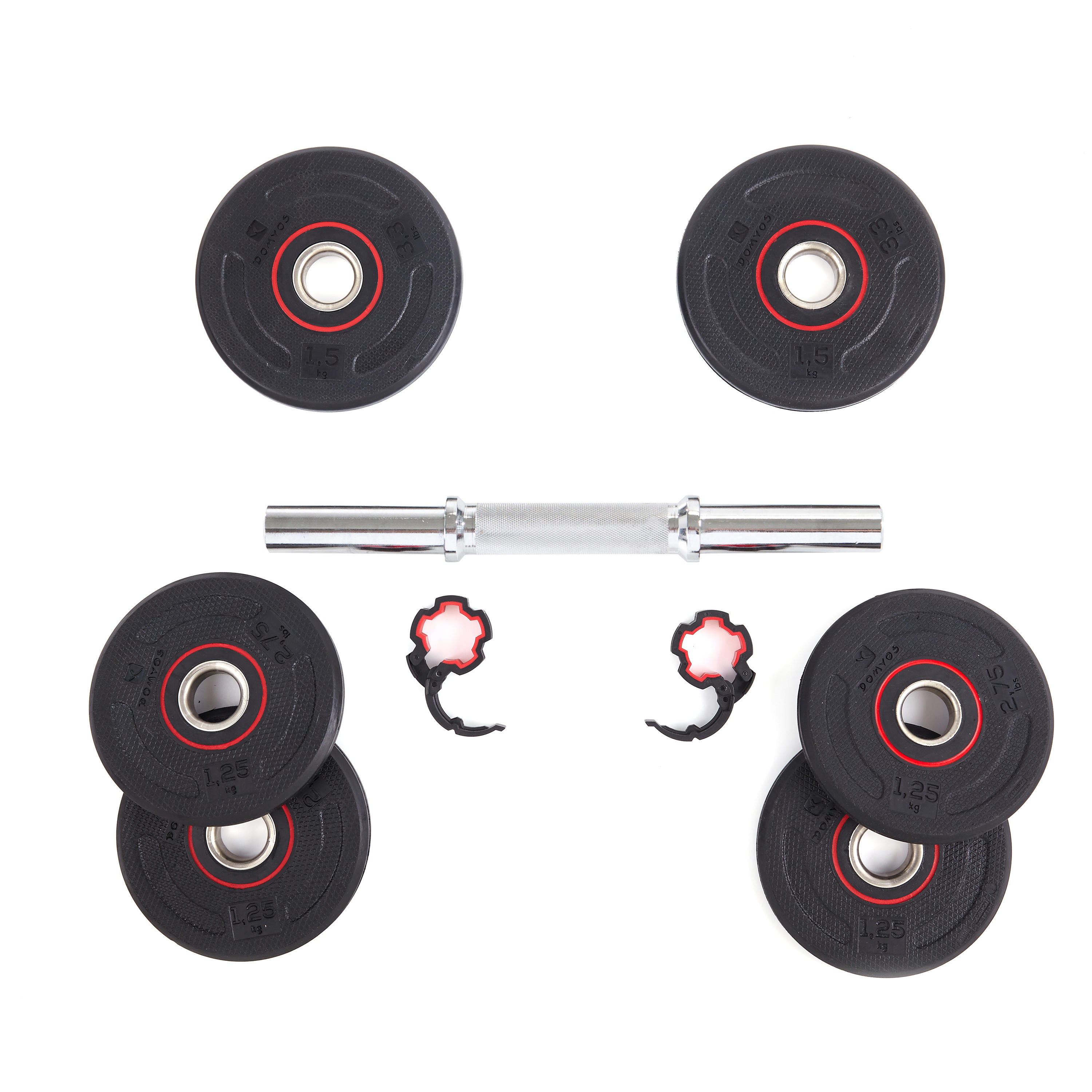 Domyos dumbbell set 20kg hotsell