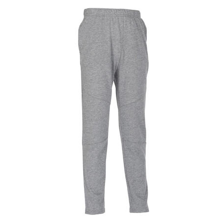 Pantalon basique coton léger gris ENFANT