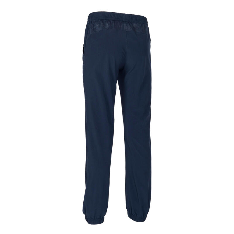 男童輕盈透氣健身長褲W500 - 軍藍色