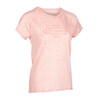 Women Yoga Cotton T-Shirt - Coral