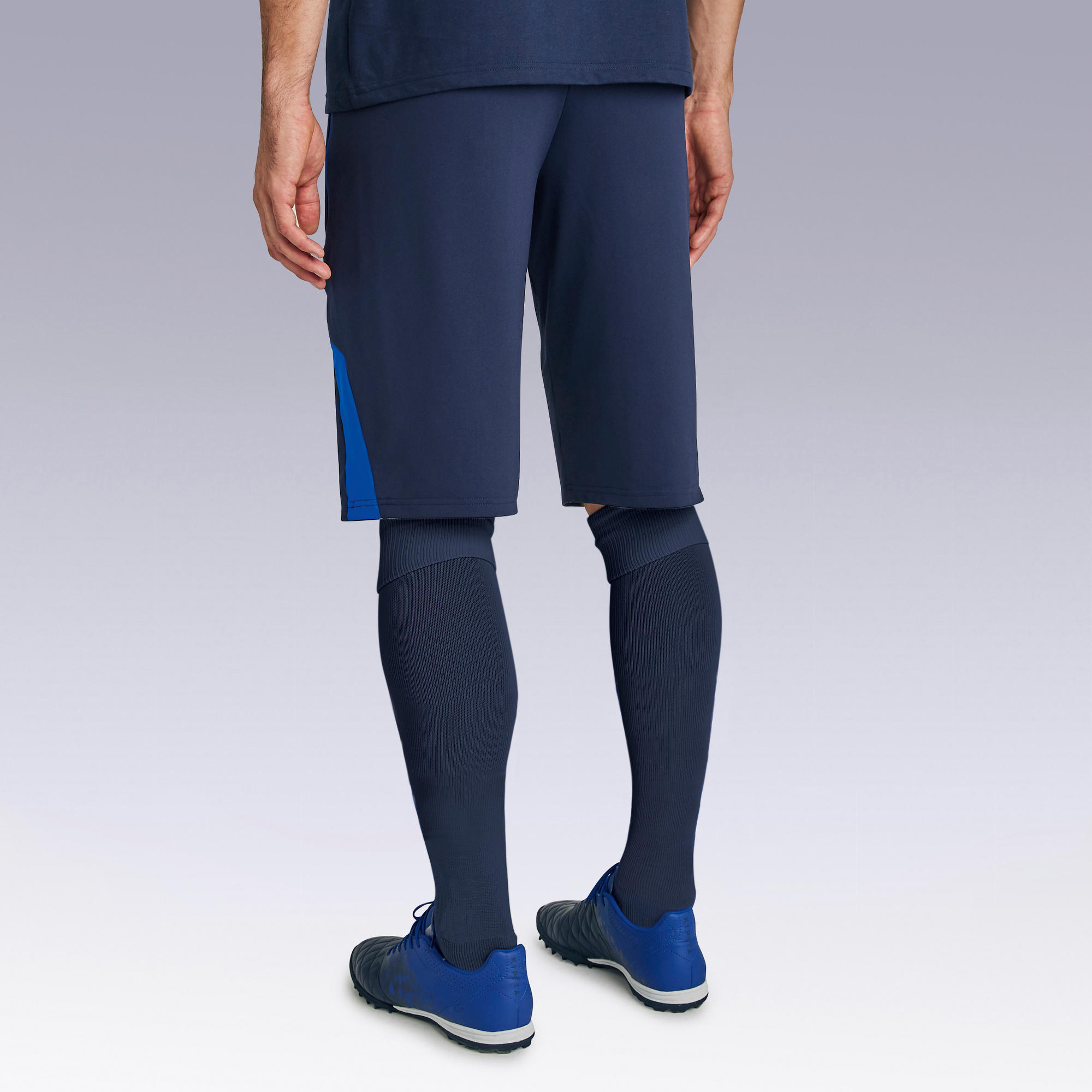 Pantaloncini lunghi calcio T500 neri KIPSTA | DECATHLON
