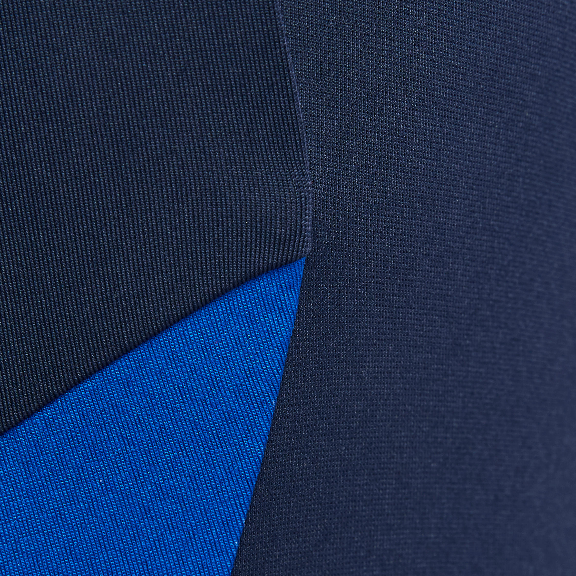 Adult Long Football Shorts T500 - Dark Blue 7/12