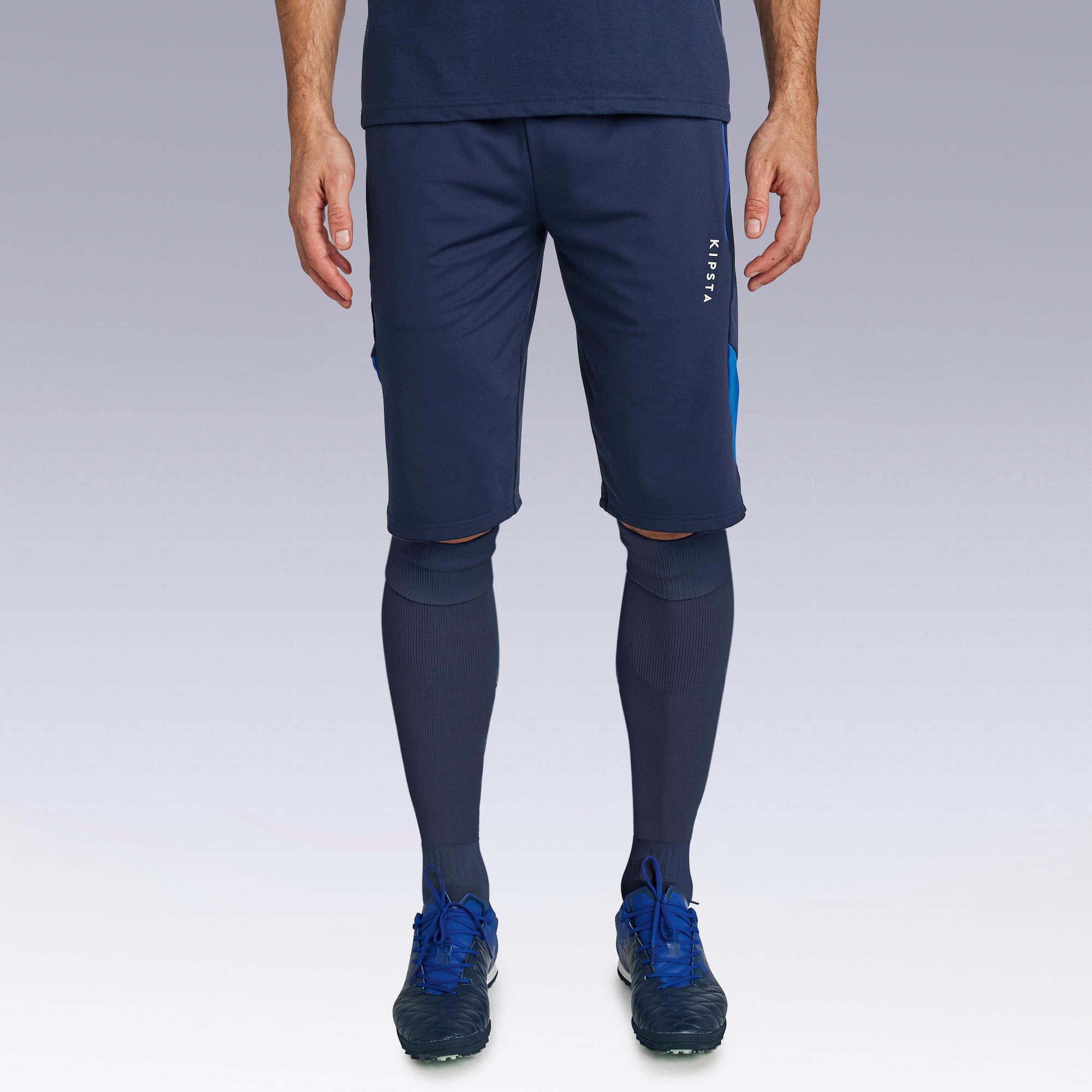 Pantaloncini lunghi calcio T500 neri KIPSTA | DECATHLON