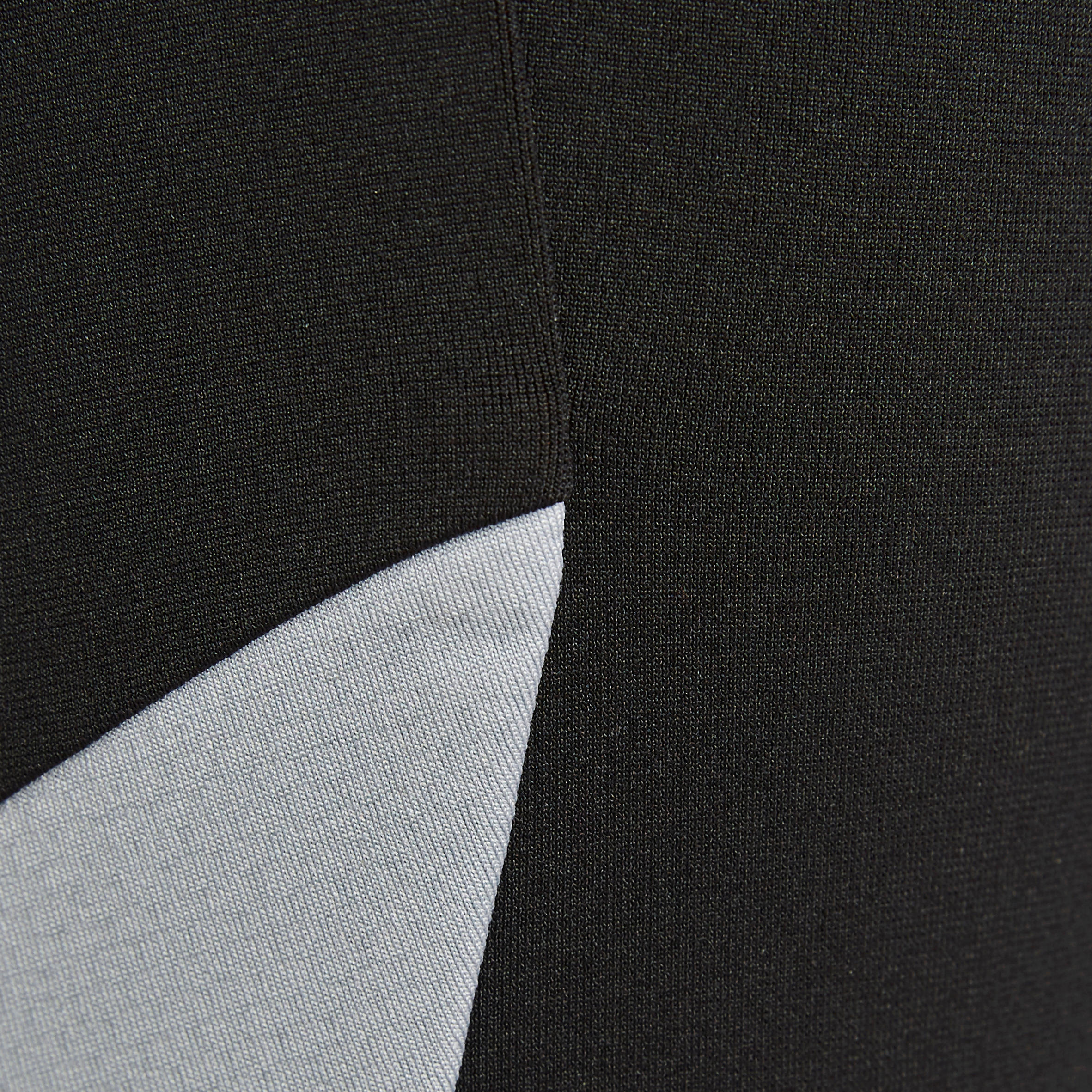 Adult Long Football Shorts T500 - Black 9/13
