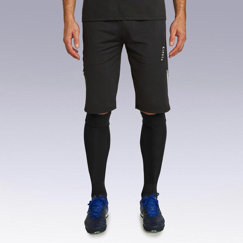 Pantalón de Fútbol Kipsta T500 adulto negro