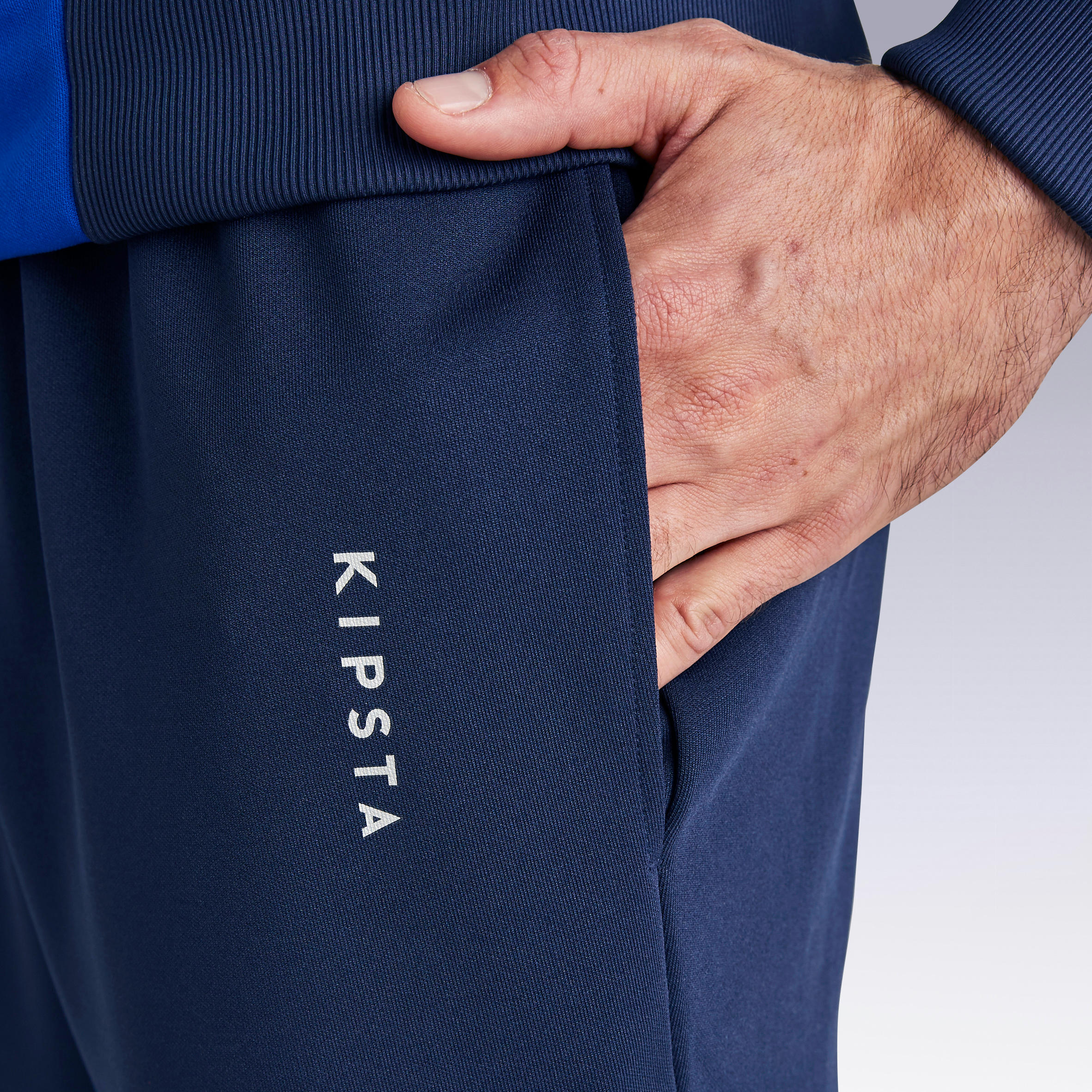Adult Football Bottoms Essential - Navy Blue 7/8