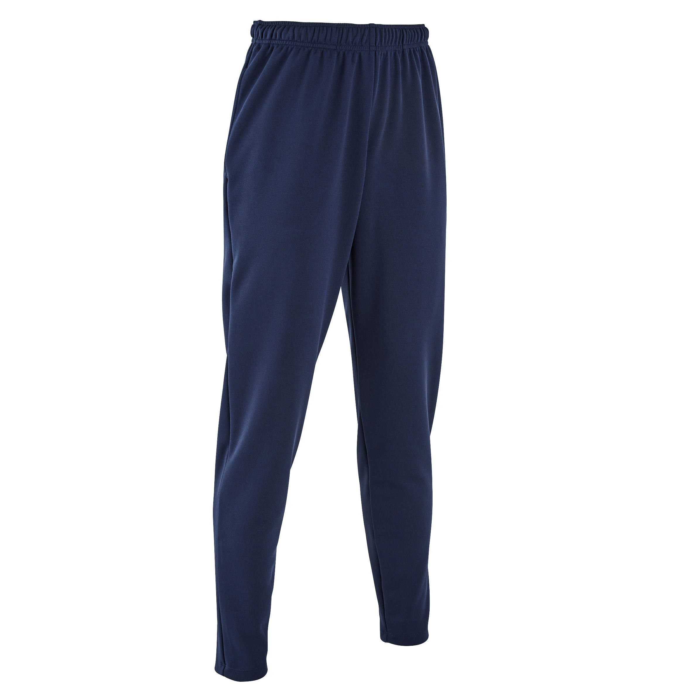 Pantalón entrenamiento fútbol Adulto Kipsta T100 azul marino 8/8